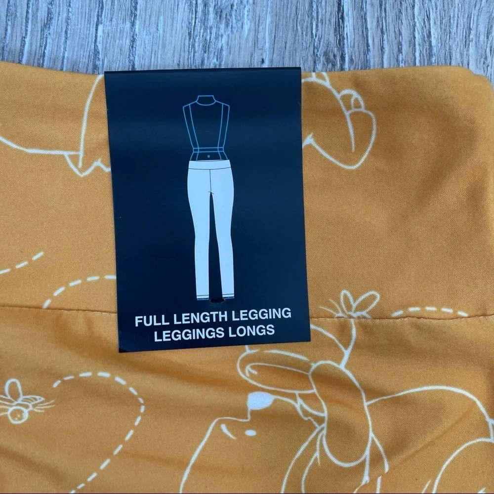 Disney Winnie The Pooh Yellow Leggings